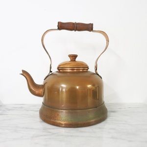 Vintage Copper Teapot, made in Spain